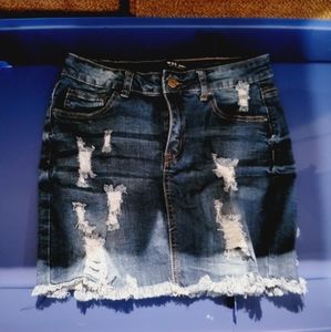 Jean skirt
